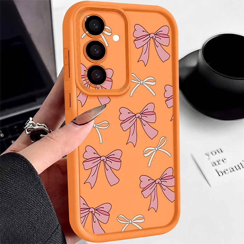 Bow Tie Silicone Case For Sams - Samsung Galaxy A55 评论和价格