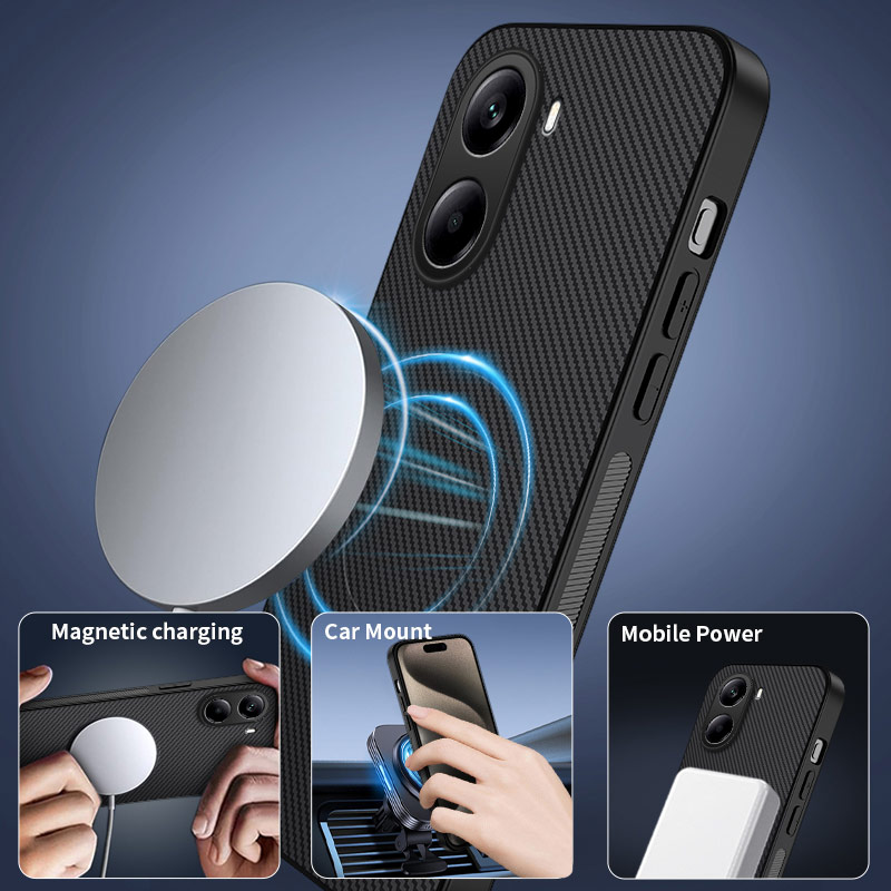 Business Carbon Fiber Magnetic - Xiaomi Poco X6 评论和价格