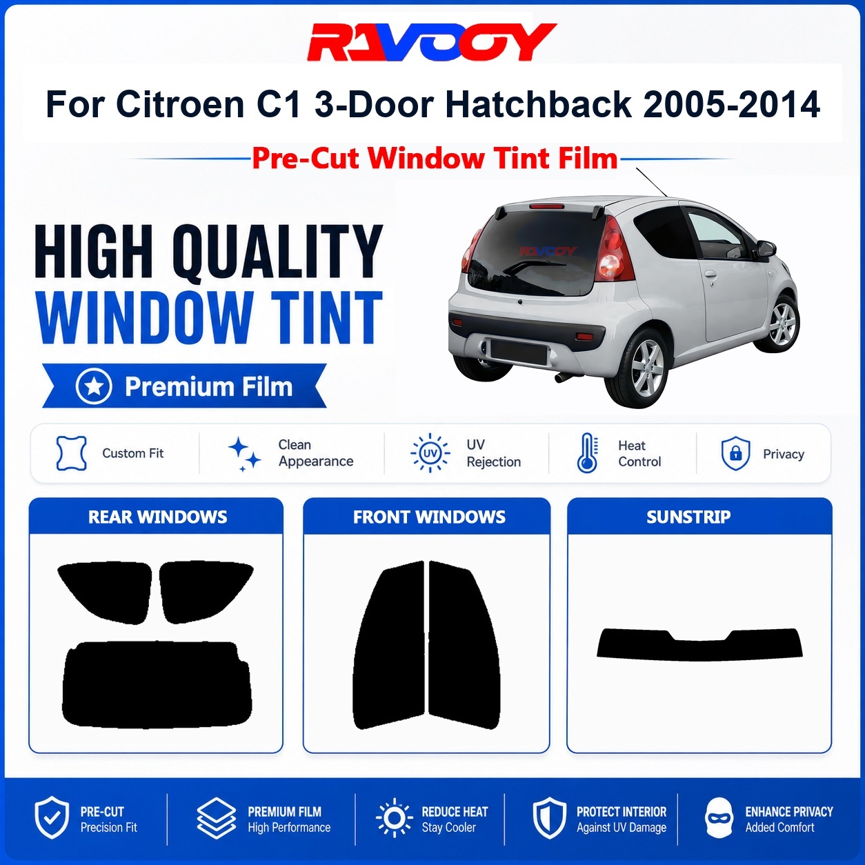 Premium Pre-Cut Window Tint Fo - Privacy Screen Protector 评论和价格