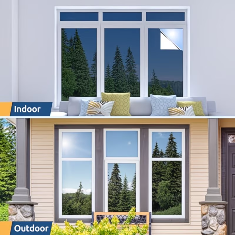 Reflective Mirror Film Sunshad - Privacy Screen Protector 评论和价格