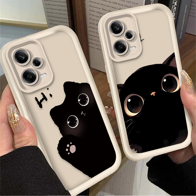 Lovely Big Eyed Cat Phone Case - Xiaomi Redmi Note 13 评论和价格