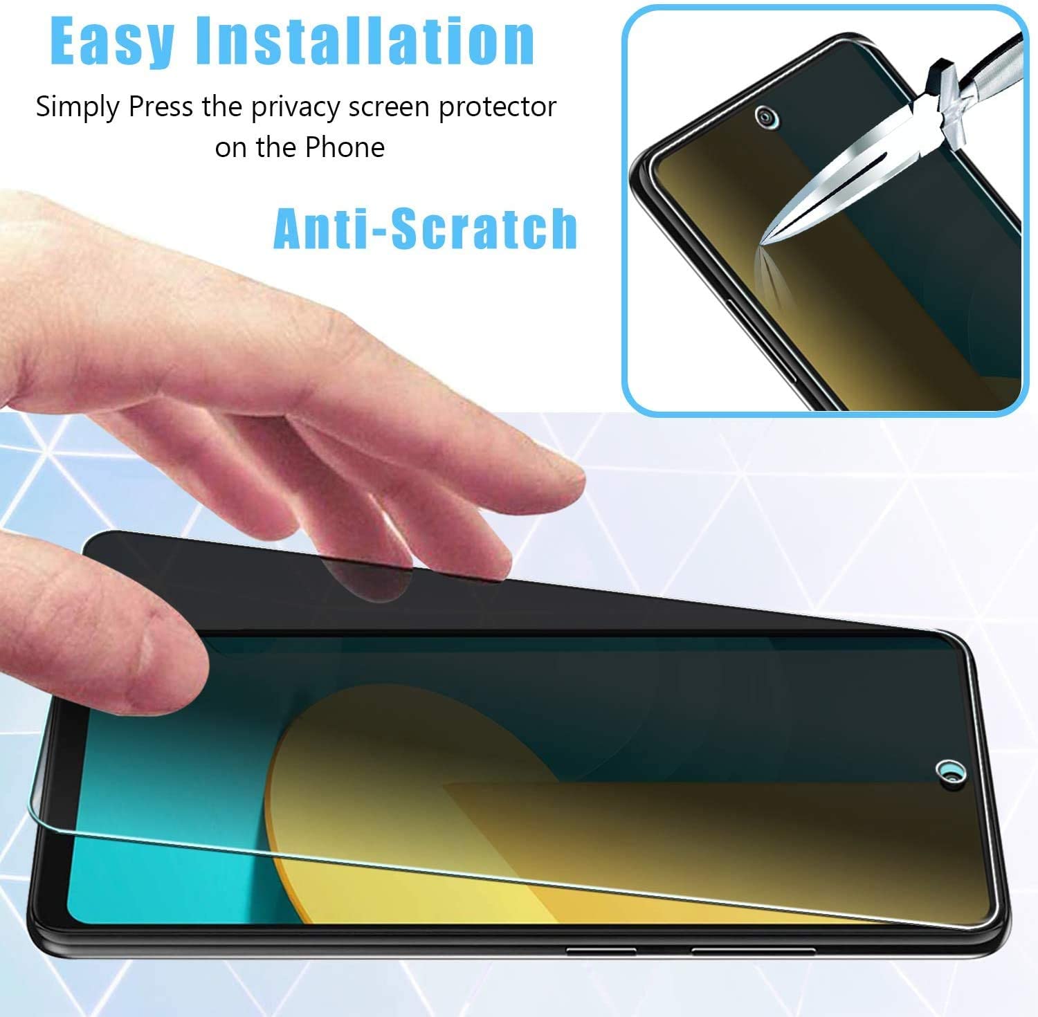 2 PACK Privacy Filter Tempered - Privacy Filter 2Pack 评论和价格