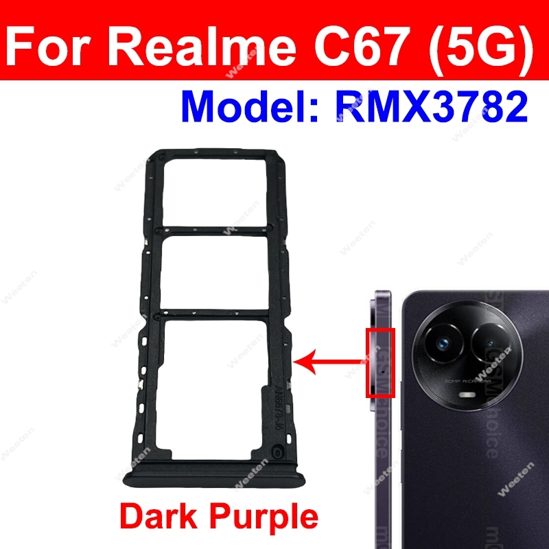 Sim Card Adapter For Realme C6 - Realme C67 评论和价格