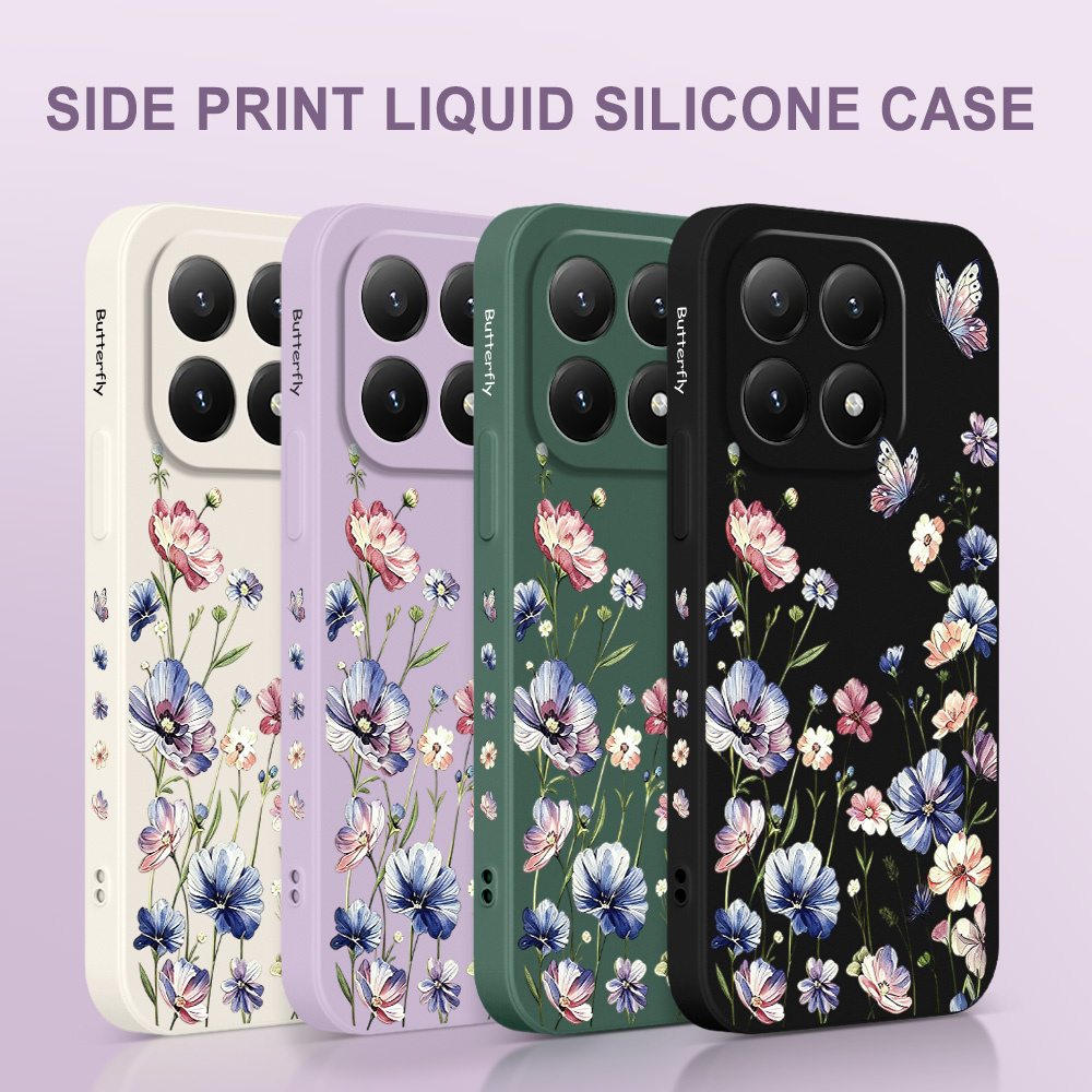 Butterfly Hush Phone Case For  - Xiaomi Poco X6 评论和价格