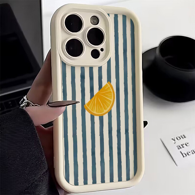 Striped Lemon Slice Pattern Ph - Apple Iphone 16 评论和价格