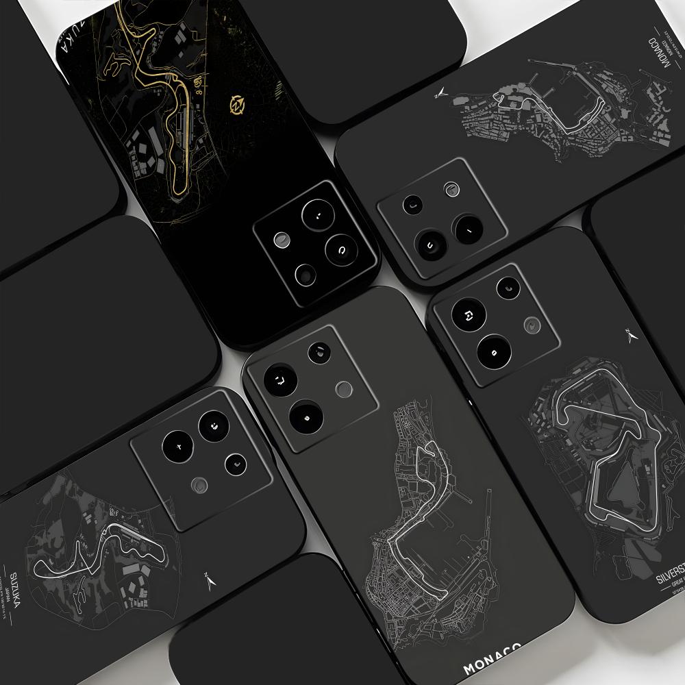 F1 Race Track Print  Phone Cas - Xiaomi Redmi Note 13 评论和价格