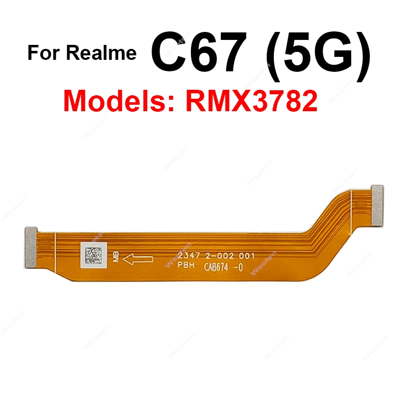 Mainboard Flex Cable For Realm - Realme C67 评论和价格