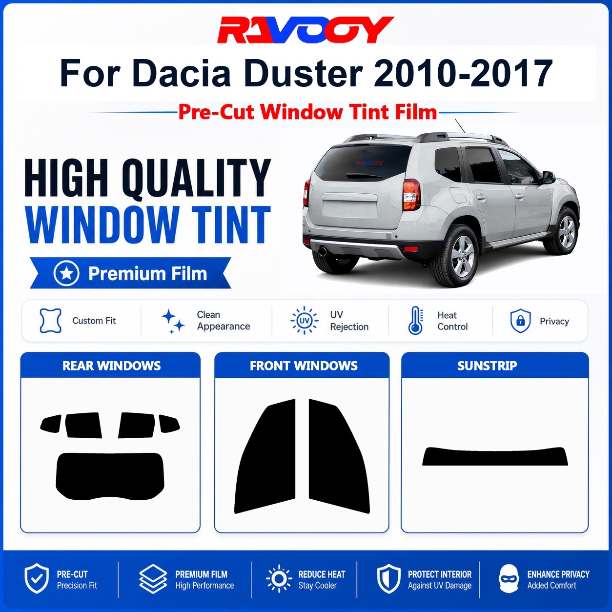 Premium Pre-Cut Window Tint Fo - Privacy Screen Protector 评论和价格
